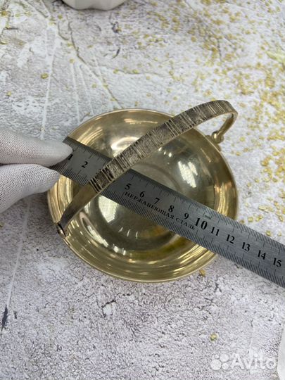 Конфетница мельхиор СССР