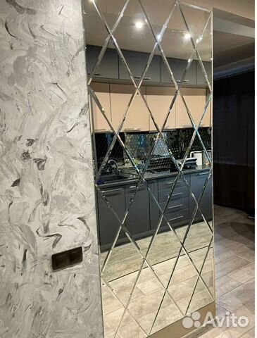 Зеркальное панно на заказ