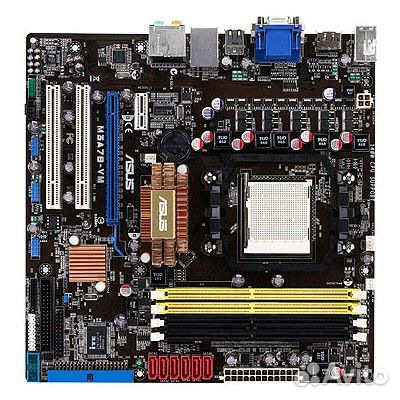 Материнская плата asus M3N78-VM