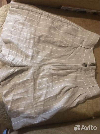 Шорты лен женские