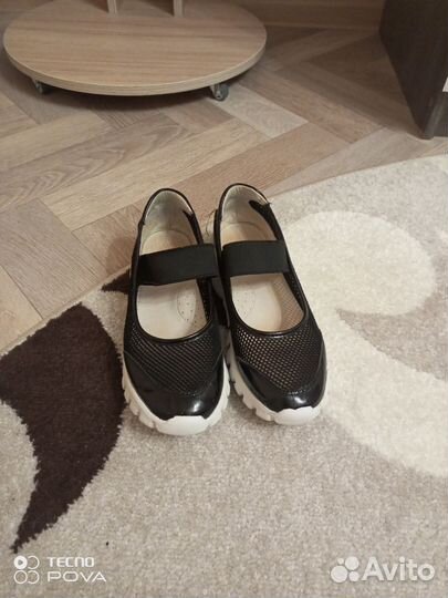 Туфли для девочки школьные 36 размер