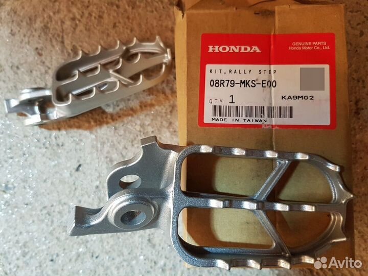 Раллийные подножки CRF1100 Africa Twin