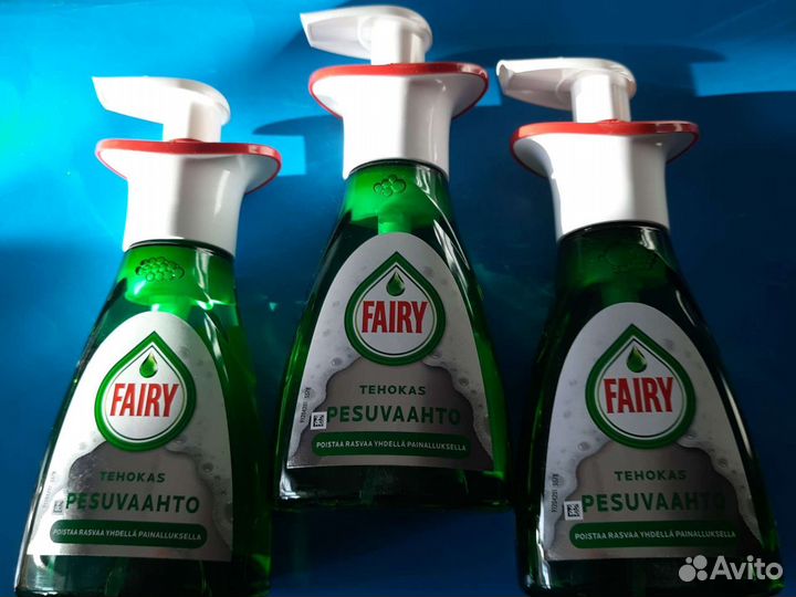 Fairy пенка Фери для мытья посуды Финляндия