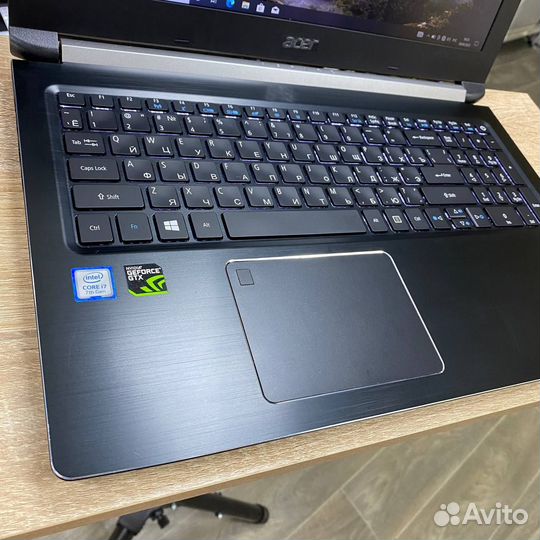 Игровой ноутбук Acer Core i7, 16Gb, GTX1050Ti-4Gb