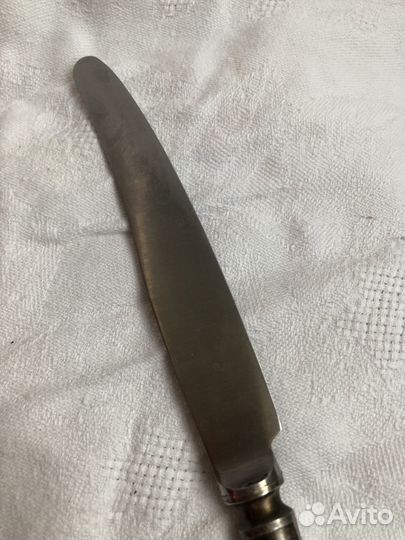 Набор ножей столовых мельхиор СССР