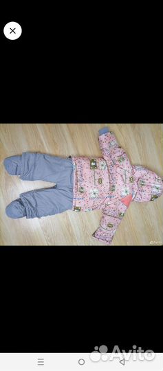 Костюм зимний 74-80 размер