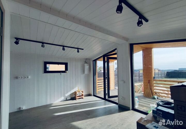 Строительство каркасных домов Барнхаус под ключ