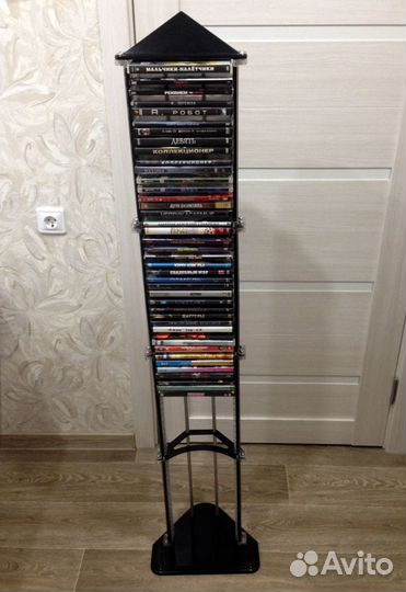 Стойка для DVD, вместе с дисками