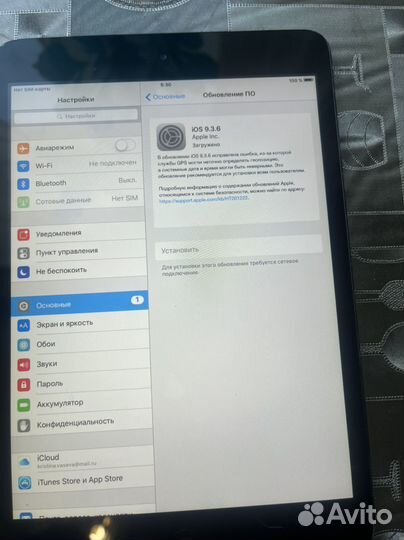 Планшет apple iPad mini