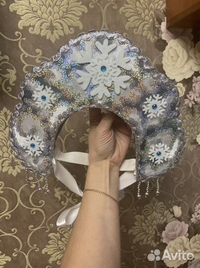 Новогодняя корона для девочки