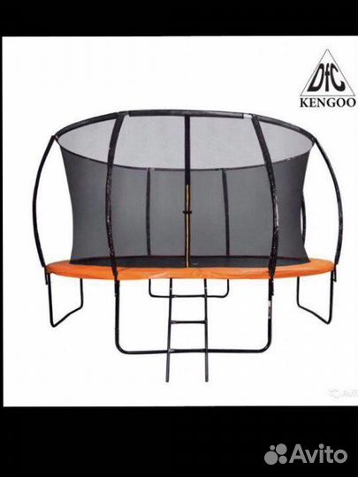 Батут с защитной сеткой kengoo 10 футов 305см