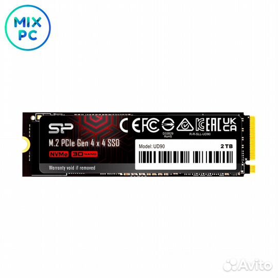 Накопитель SSD M.2 1TB Silicon Power UD90 SP01kgbp