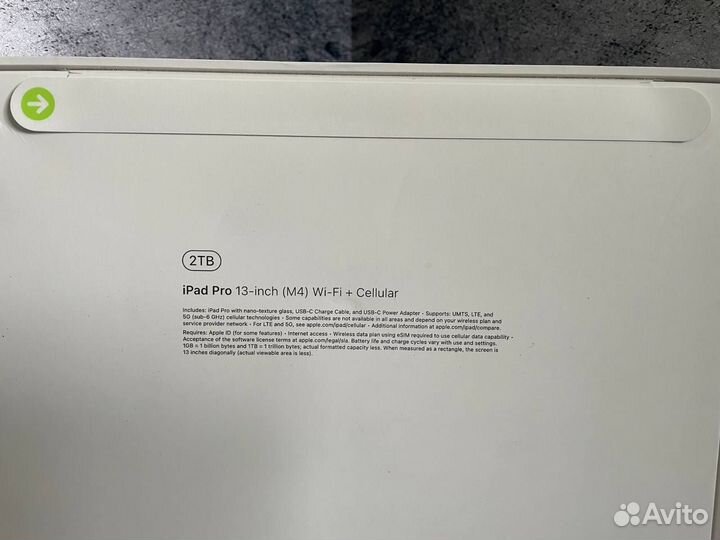 Планшет Apple iPad Pro 13 (2024) 2 тб