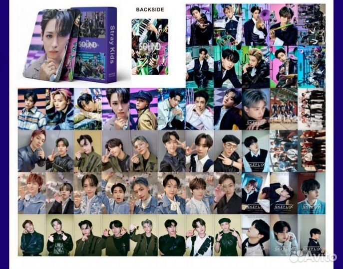 Фотокарточки Stray Kids the sound