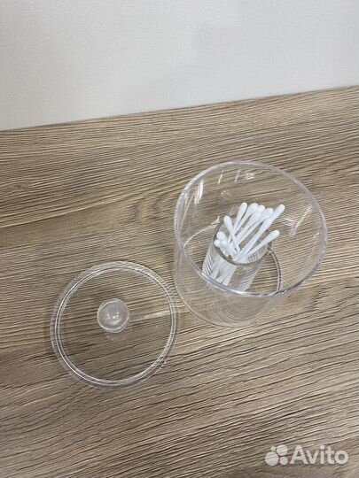 Контейнер-органайзер для ватных палочек и дисков