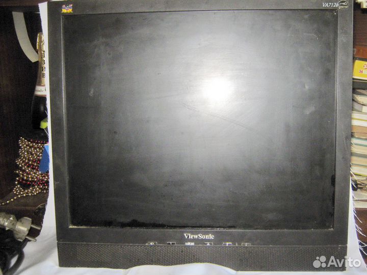 Viewsonic va712b без подставки на запчасти