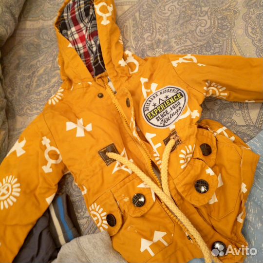 Вещи пакетом на мальчика, весна-осень