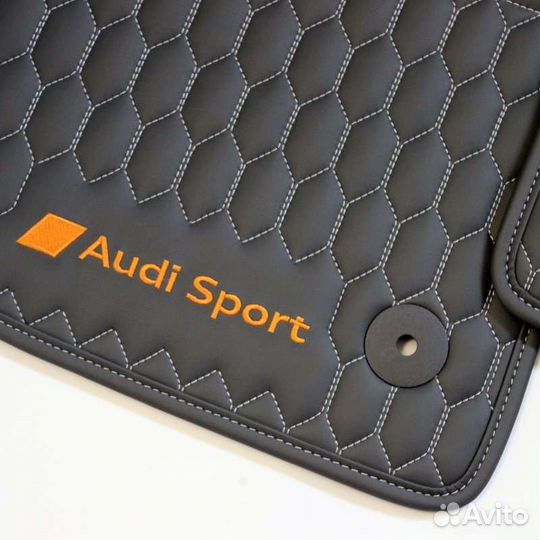 Комплект ковриков в салон и багажник Audi Sport