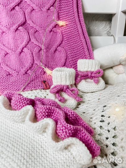 Пинетки вязаные