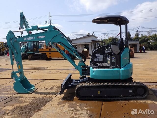 Мини-экскаватор Kobelco SK35SR, 2022