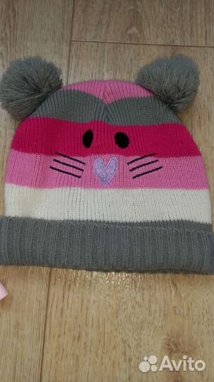 Шапки на девочку пакетом 52
