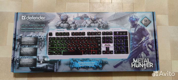 Клавиатура Defender Goser GK-772L Новая