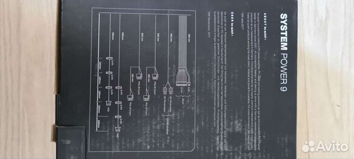 Блок питания Be quiet system power 9 600w