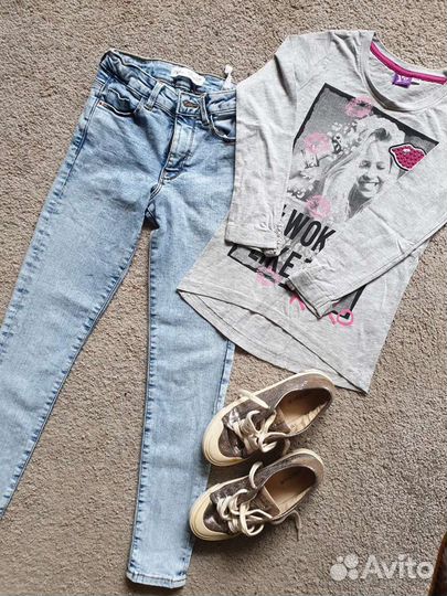 Пакет вещей на девочку 128-134