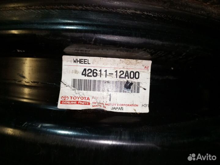 Диски штамповка р 15 5 на 114.3