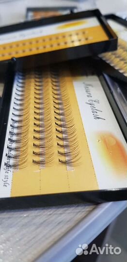 Пучковые ресницы для макияжа