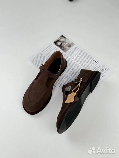 Лоферы шоколад 39 размер