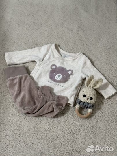 Велюровый костюм c&a