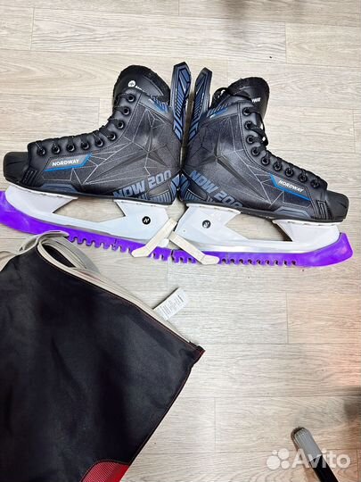 Коньки хоккейные 42 размер