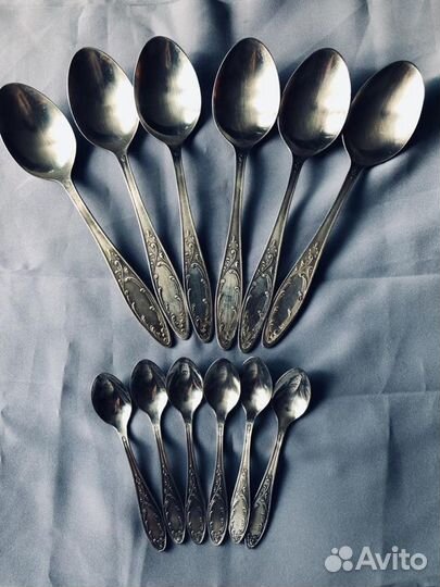 Мельхиоровые ложки ссср. мнц