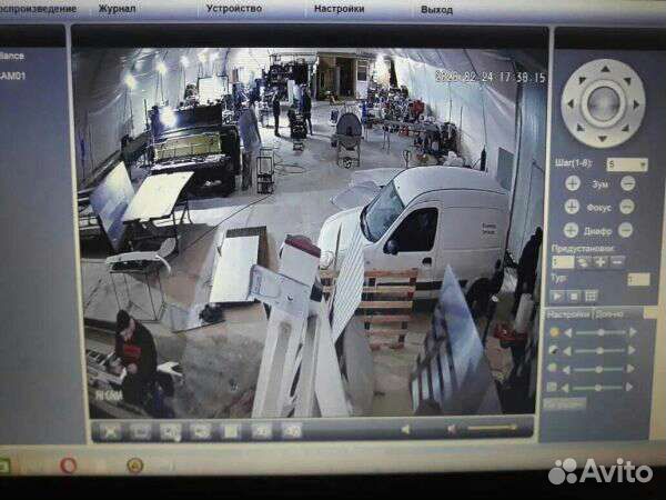 Видеонаблюдение под ключ Производство,Склад,Офис