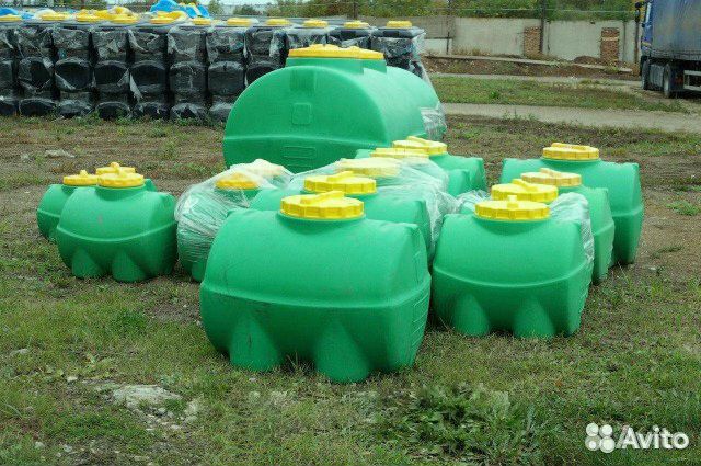 Бак под воду на дачу 200 литров