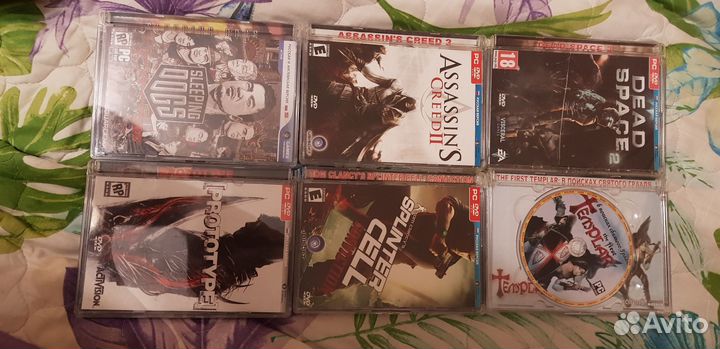 Компьютерные игры на дисках dvd