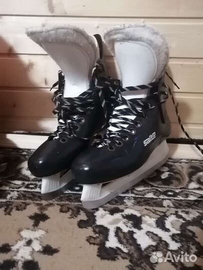 Коньки хоккейные salvo р 43