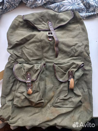 Рюкзак военный брезентовый