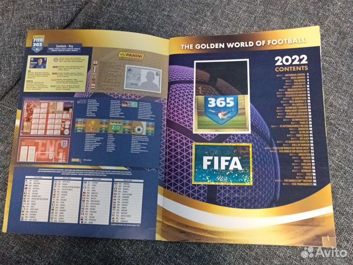 Альбом для наклеек panini 2022