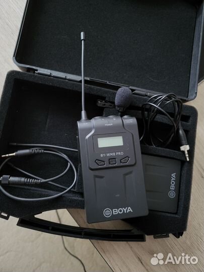 Микрофон петличный Boya by-wm8 pro
