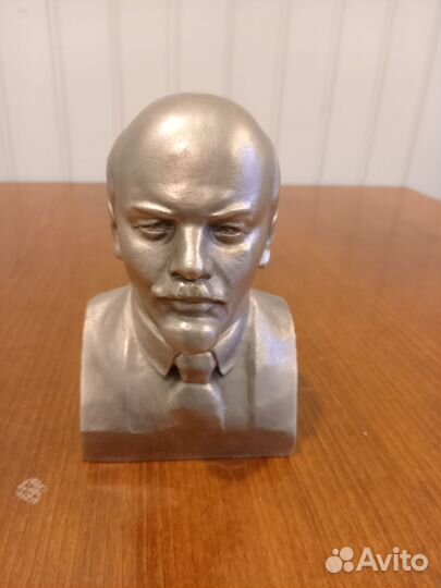 Бюст ленина силумин