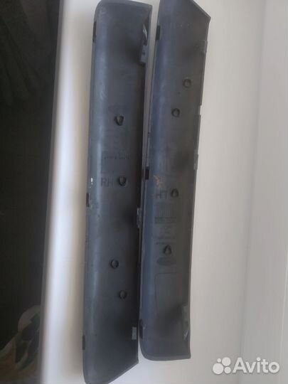 Накладка переднего бампера ford focus 2