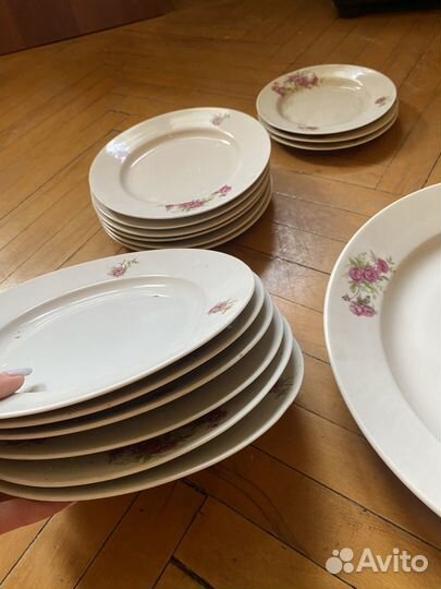 Тарелки дулево СССР