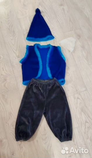 Новогодний костюм гномик 98-104