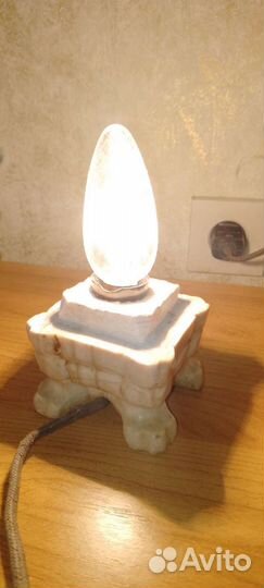 Винтажный ночник домик-избушка