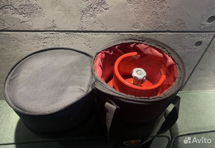 Газовый баллон 5 литров с сумкой чехлом
