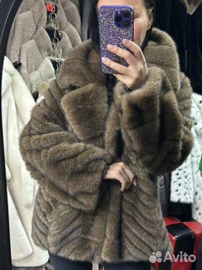 Шуба зимняя новая