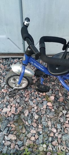Детский велосипед с ручным управлением