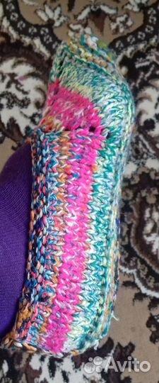 Носки женские шерстяные ручной работы